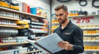 automotive parts counterperson duties