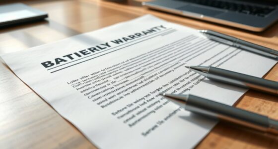 battery warranty coverage specifics