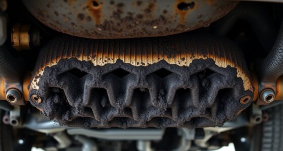 catalytic converter blockage issue