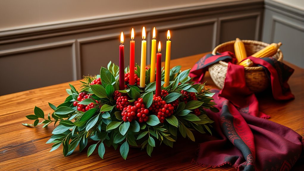 celebrate kwanzaa with meaningful decor