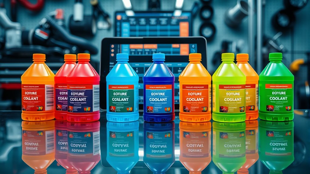 choose correct coolant and recycle