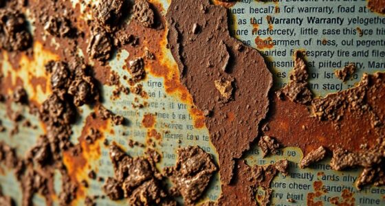 corrosion warranty coverage details