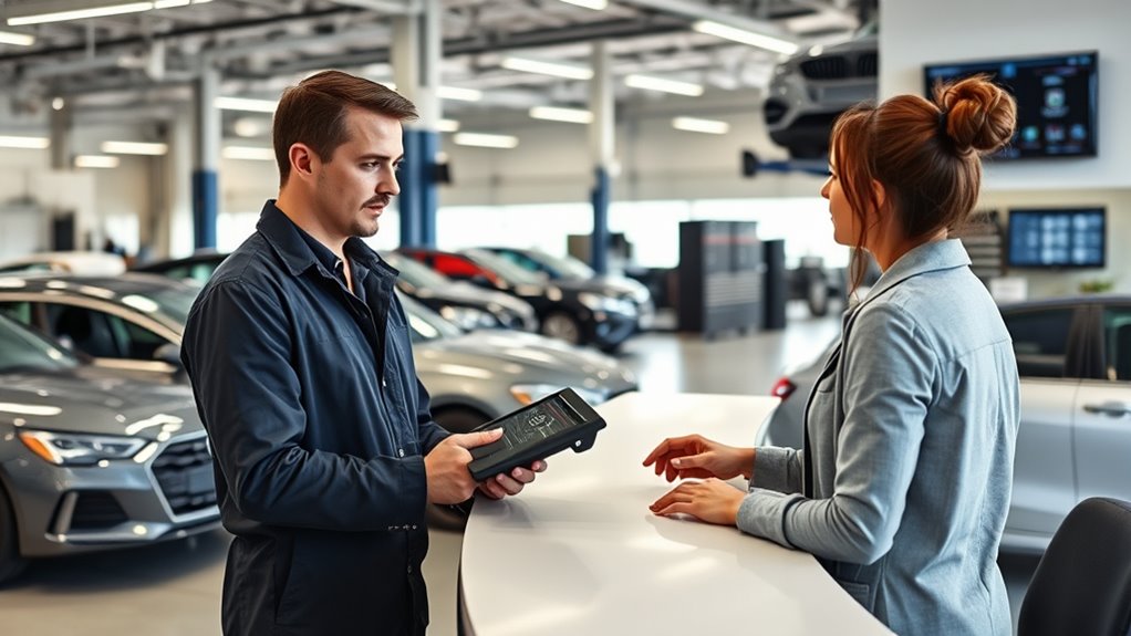 customer communication and scheduling