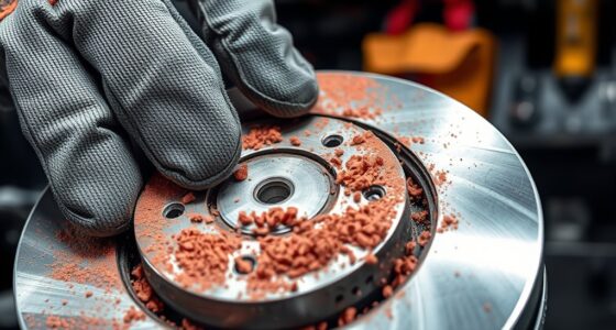 dust hazards in brake work