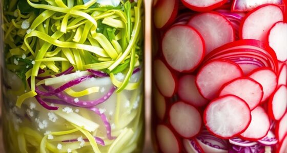 fermentation of sauerkraut and kimchi