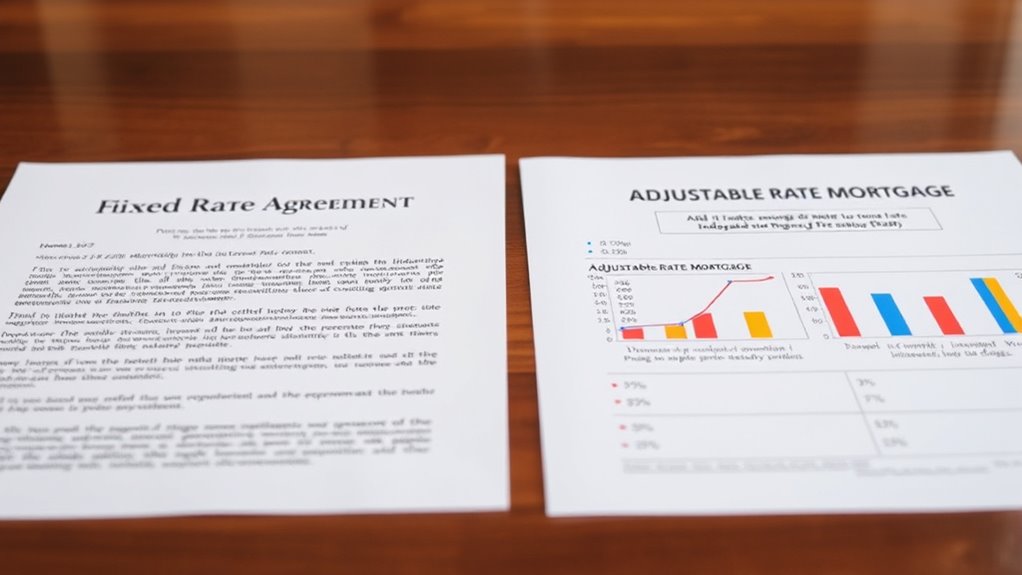 fixed vs adjustable mortgages