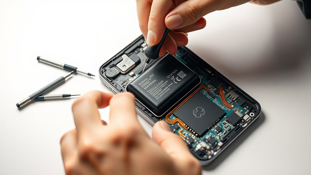 handle batteries responsibly carefully