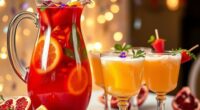 holiday themed alcohol free drinks