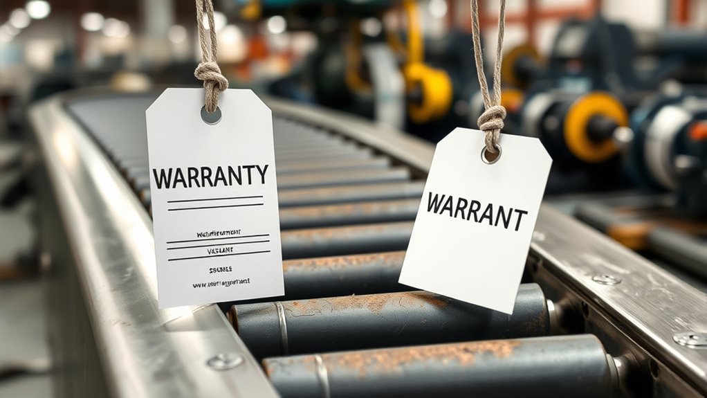 maintain records for warranty