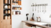 maximize small kitchen space