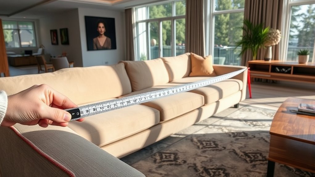measure furniture dimensions accurately