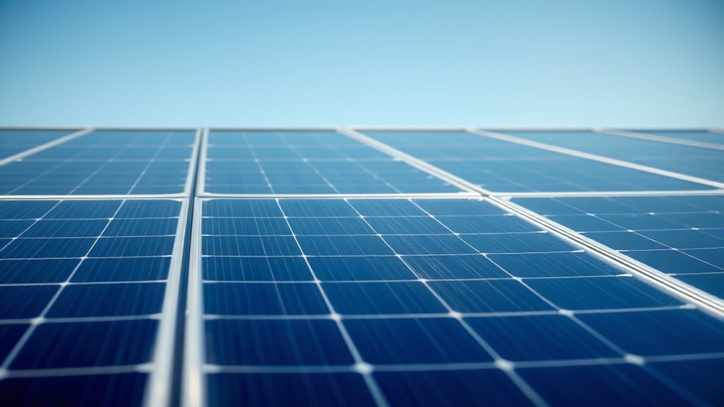 optimal panel spacing and sizing