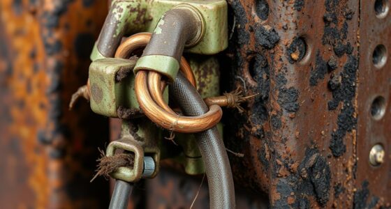 poor electrical grounding connections