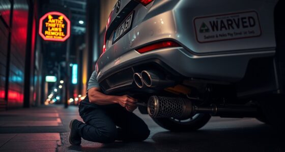 preventing catalytic converter theft