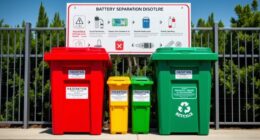 proper battery recycling rules