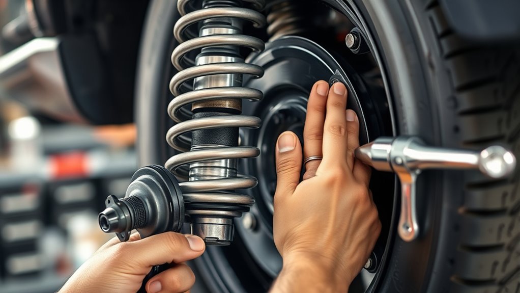 proper suspension spring installation