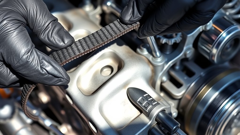 proper timing belt tension