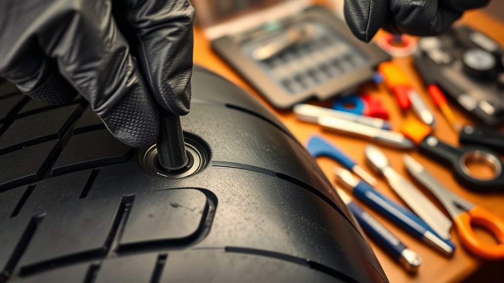 proper tire repair techniques