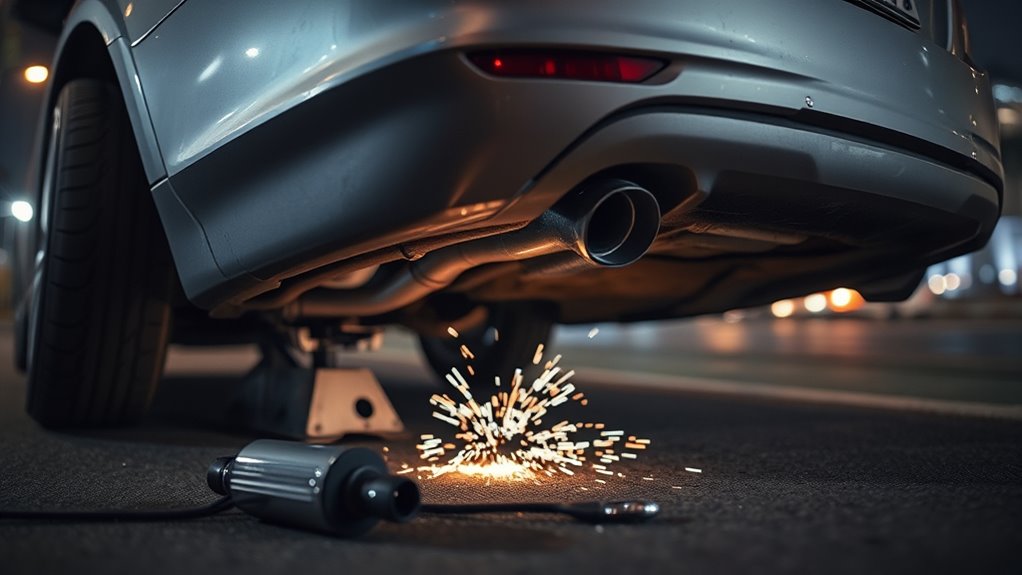 protect catalytic converter theft