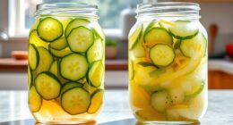 quick vs fermented pickling