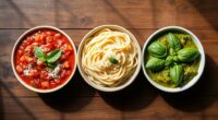 quick weeknight pasta sauces