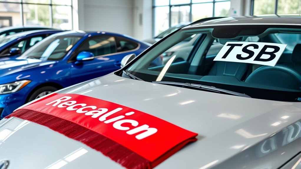 recall campaign versus tsb