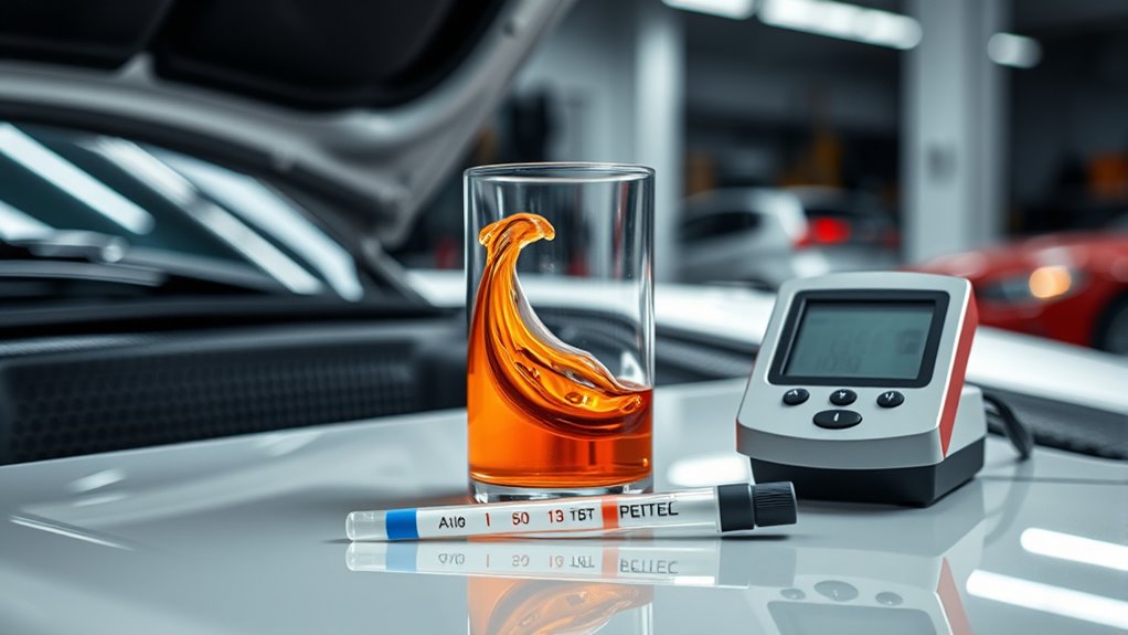 regular fluid analysis prevents engine damage