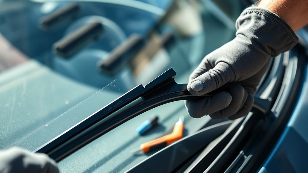 replace and maintain wipers