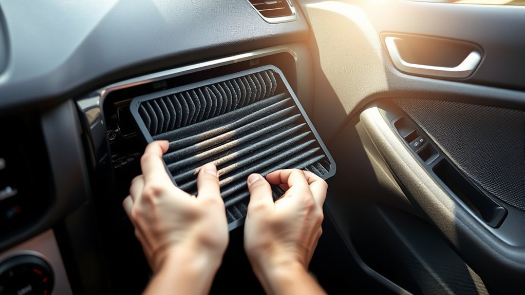 replace cabin air filter