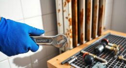 replace car radiator step by step