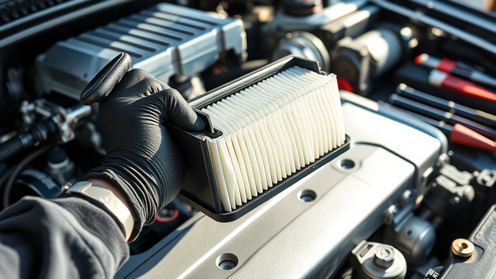 replace engine air filter