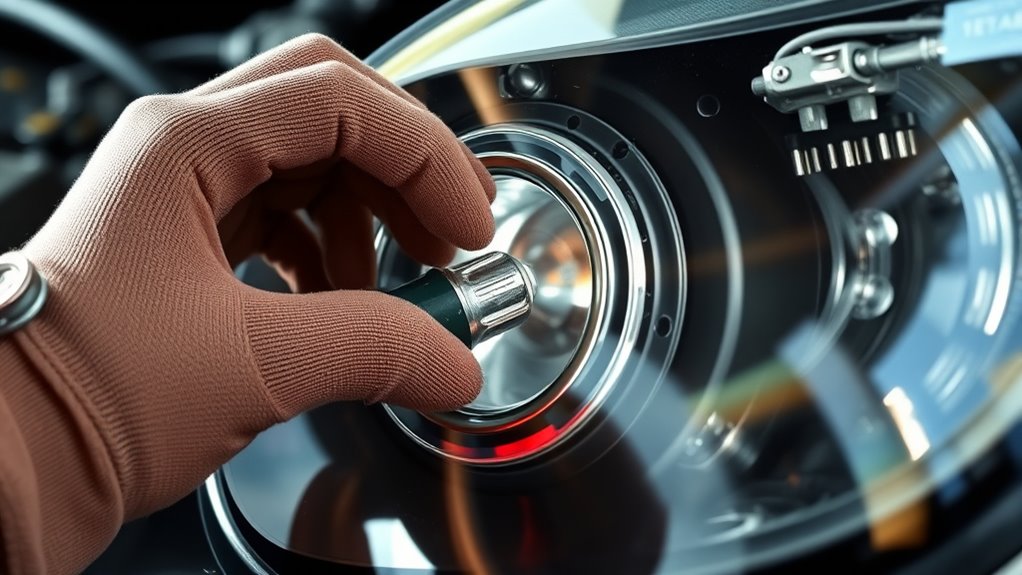 replace headlight bulbs yourself