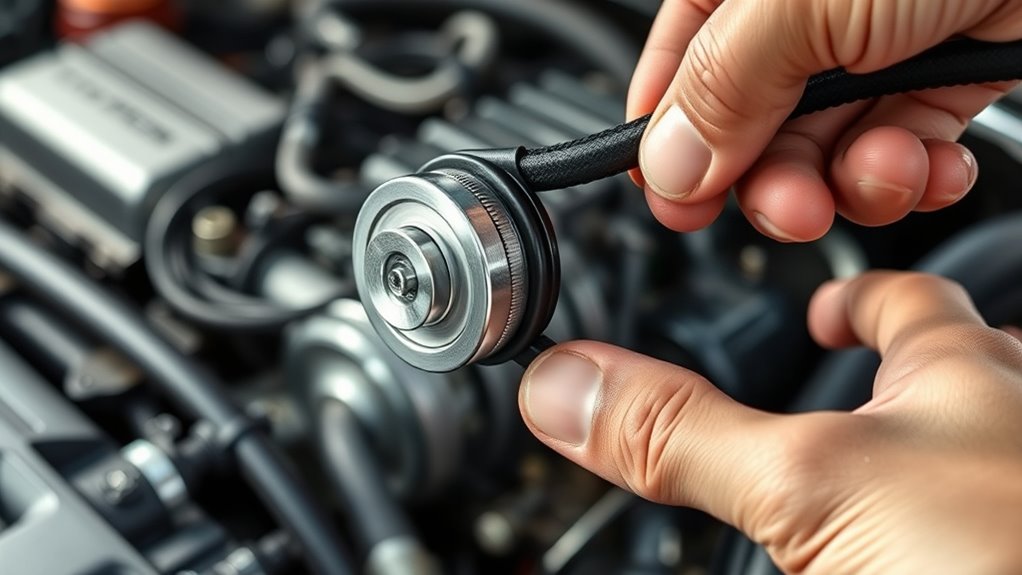 replace serpentine belt tensioner