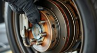 replacing brake pads and rotors