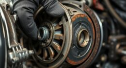 replacing car clutch components