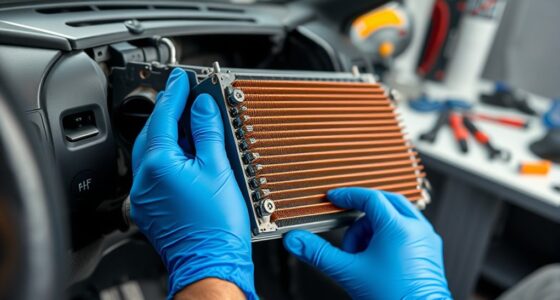 replacing car heater core