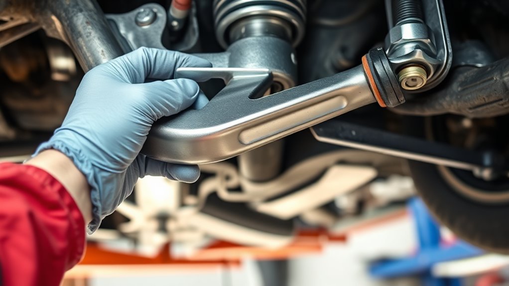 replacing vehicle control arms