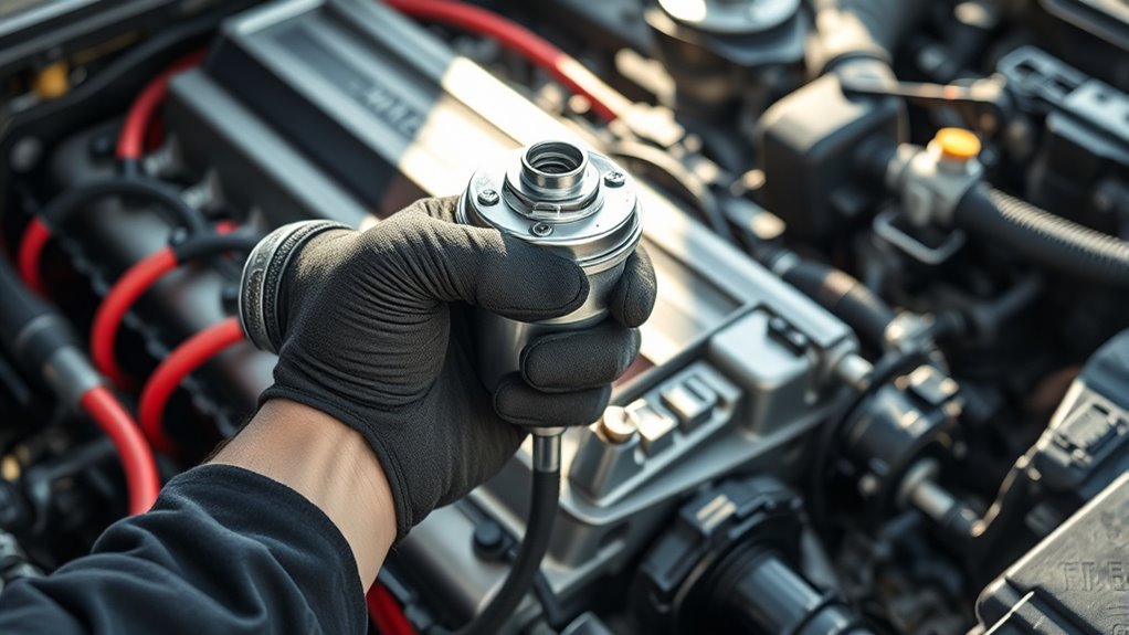 replacing vehicle fuel pump