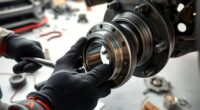 replacing wheel bearings step by step