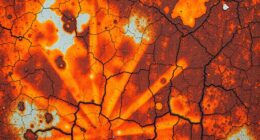 rust formation begins locally