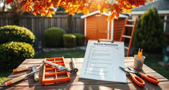 seasonal maintenance task list