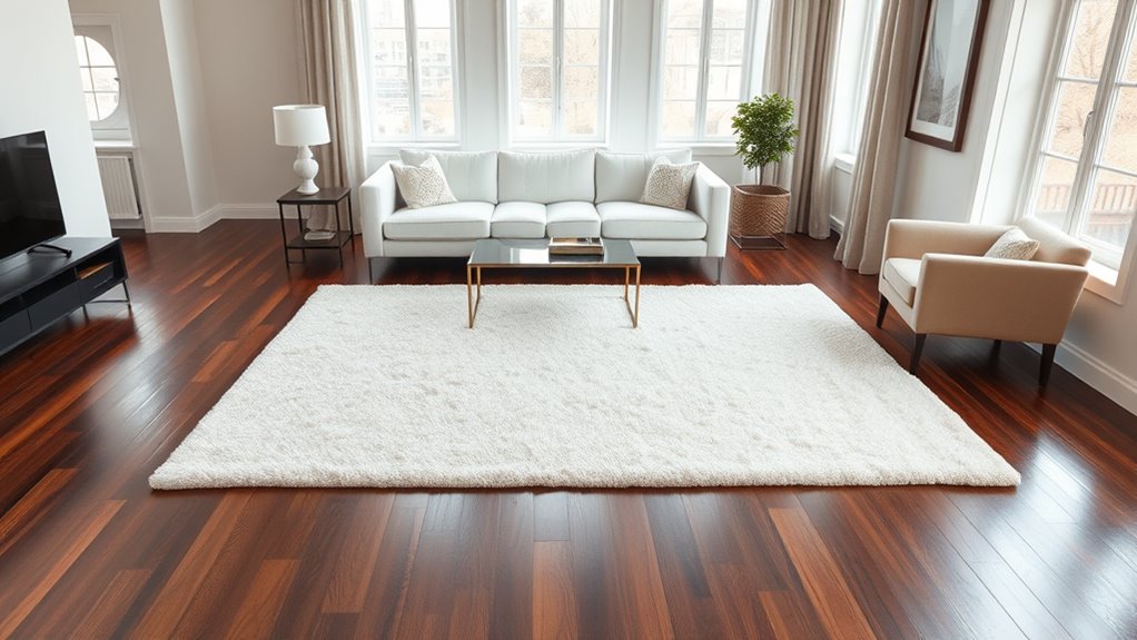 select proper rug dimensions