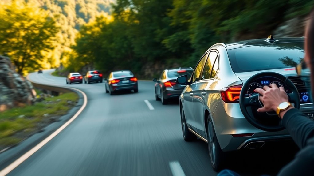 sensor driven adaptive cruise control