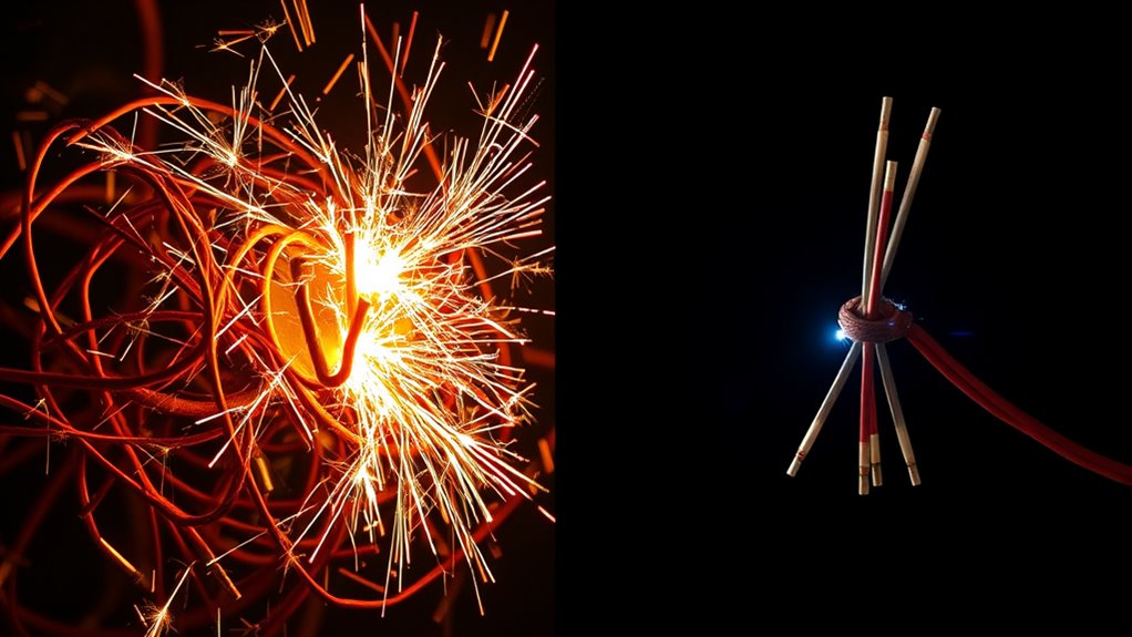 short vs open circuit differences