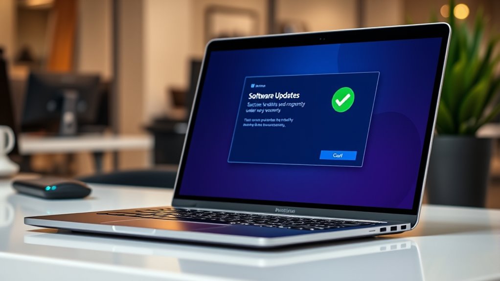 software updates ensure security