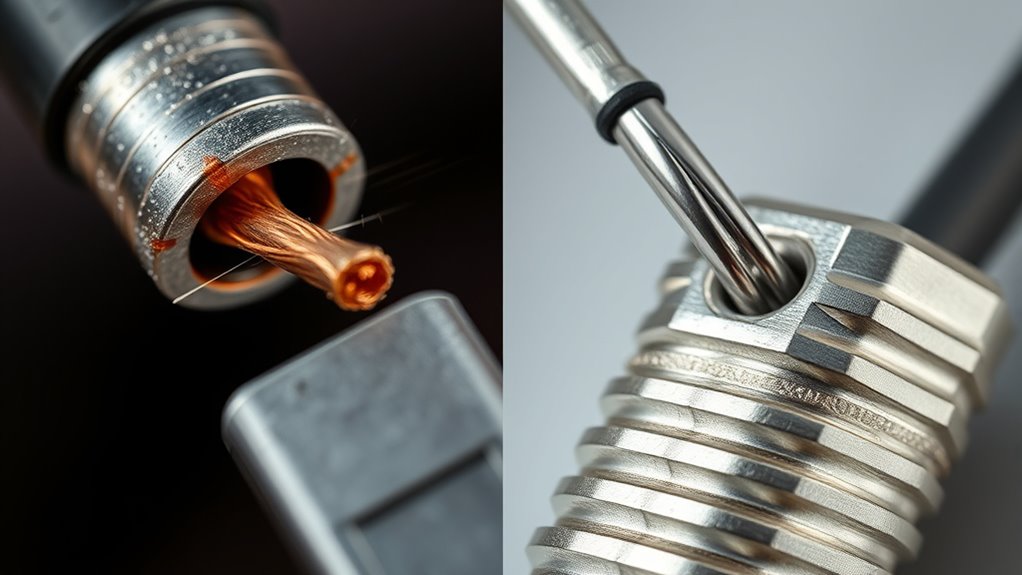 soldering vs crimping techniques