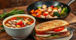 turkey leftovers soups sandwiches stir fries