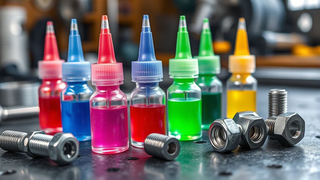 types of threadlockers