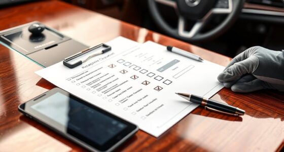 vehicle inspection and reception