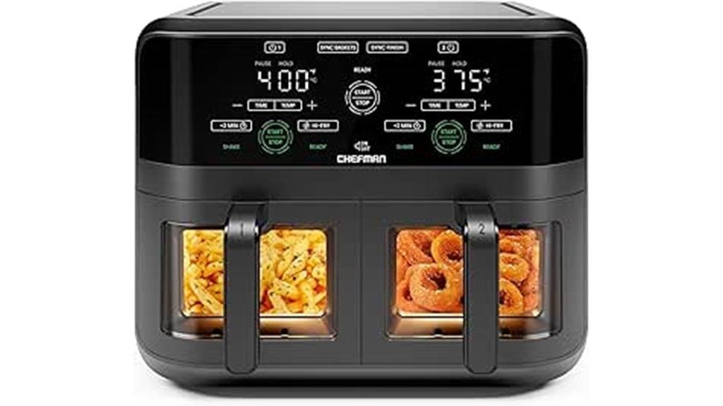 dual basket air fryer